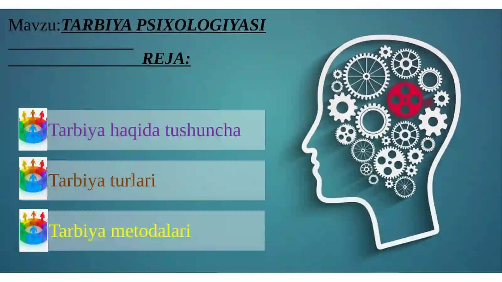 Tarbiya psixologiyasi 2