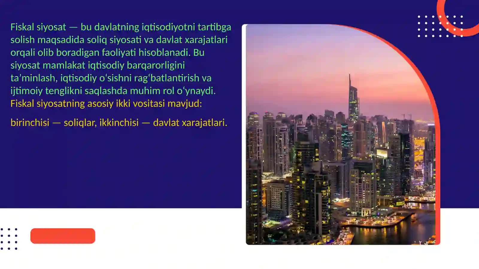 Fiskal siyosat va davlat qarzi 2