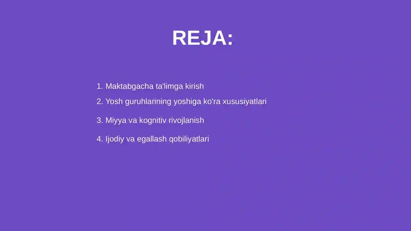 Yosh davrlarining oʻziga xos xususiyatlari 2