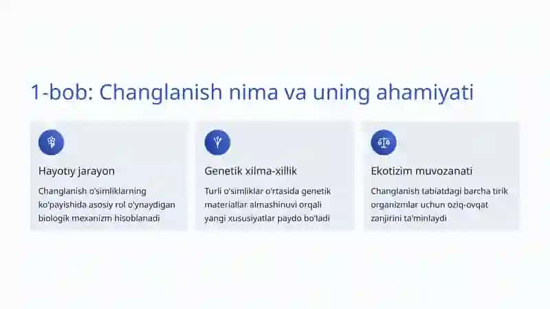 Changlanish va urug'lanish: Tabiatning mo'jizalari 2