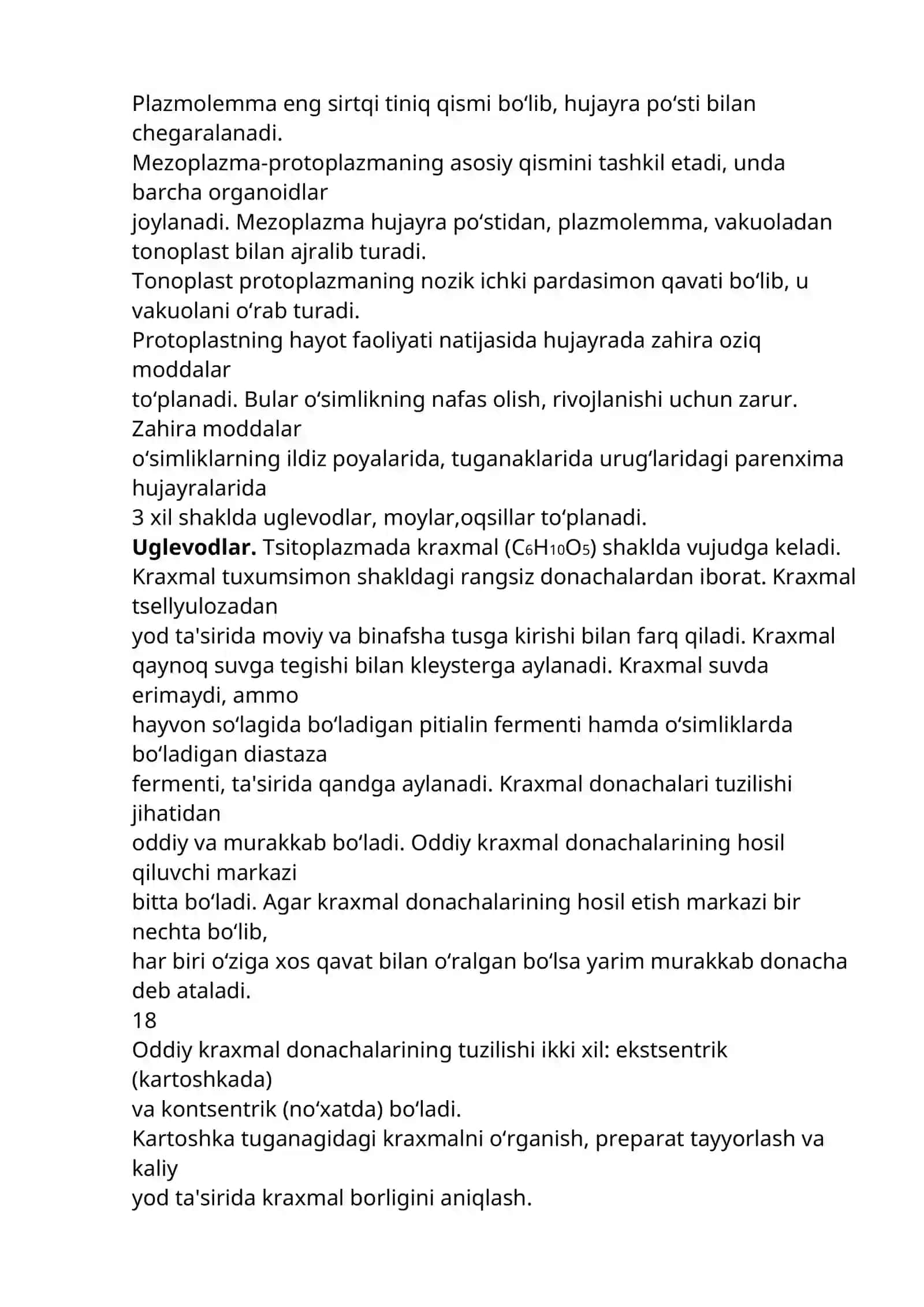 SITOPLAZMADAGI ZAHIRA MODDALAR 2
