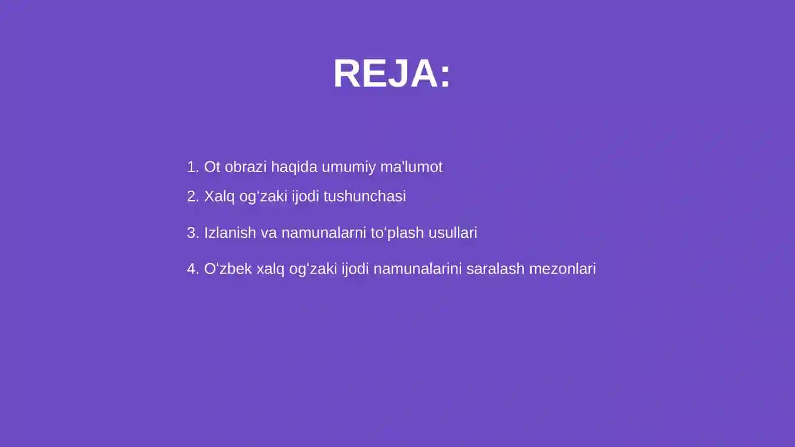 Ot obrazi haqida umumiy ma'lumot 2