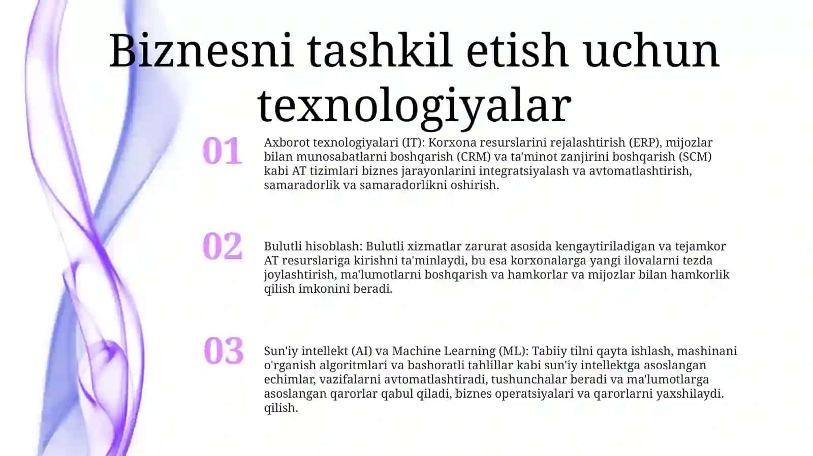 Muassalarda Ish Yuritishni Tashkil Etish Texnologiyalari 2