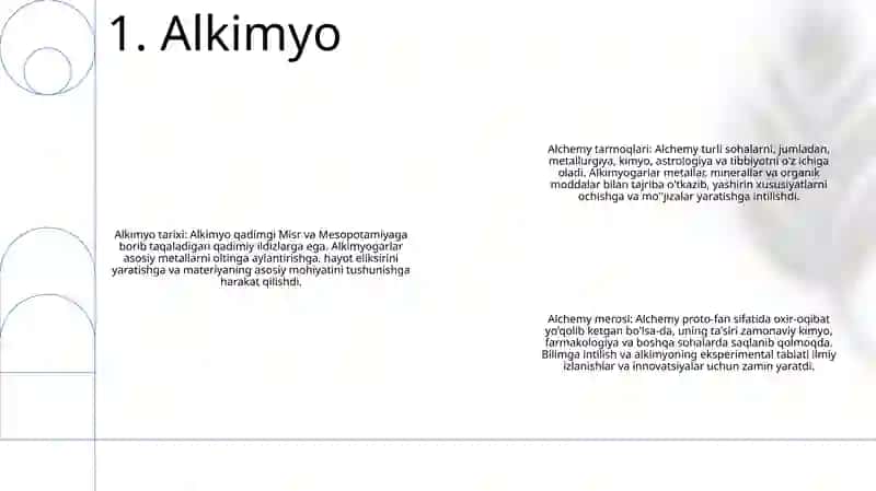 Kimyo Turlari 2