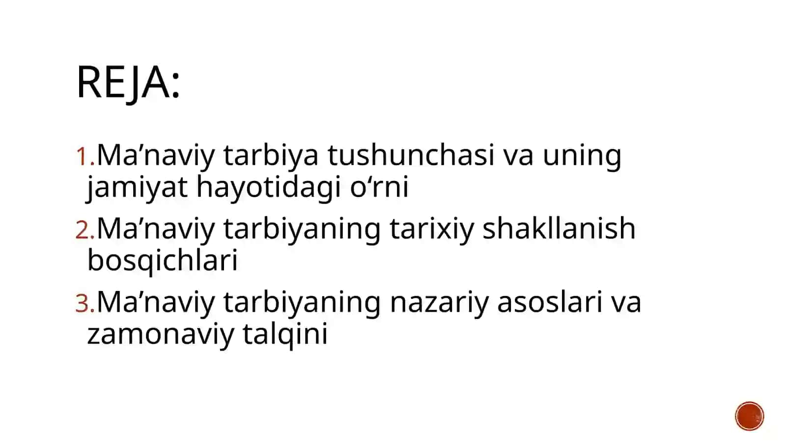 Ma'naviy tarbiyaning tarixiy nazariy asoslari 2