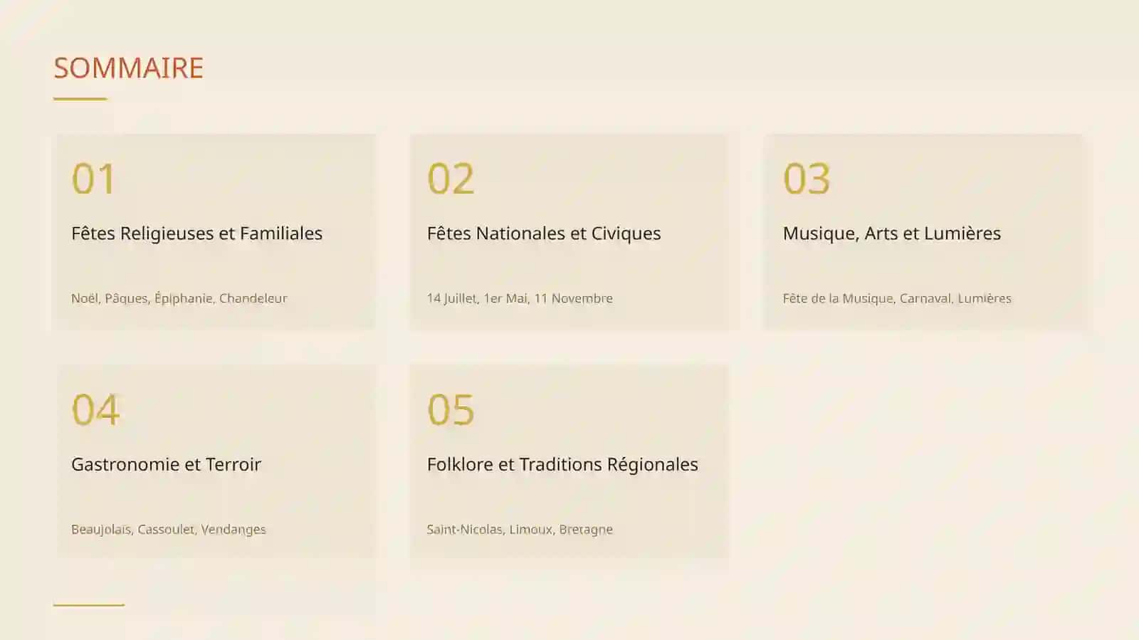 LES FÊTES TRADITIONNELLES EN FRANCE 2
