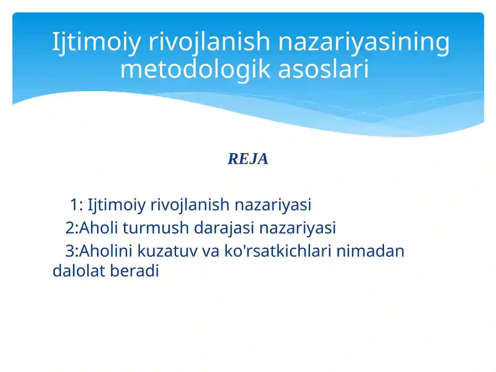 Ijtimoiy rivoyat bilimlari 2