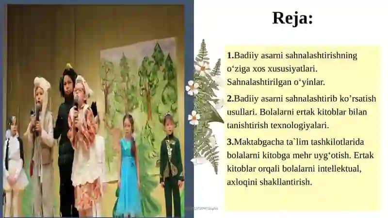 Badiiyasarni sahnalashtirishturlari 2
