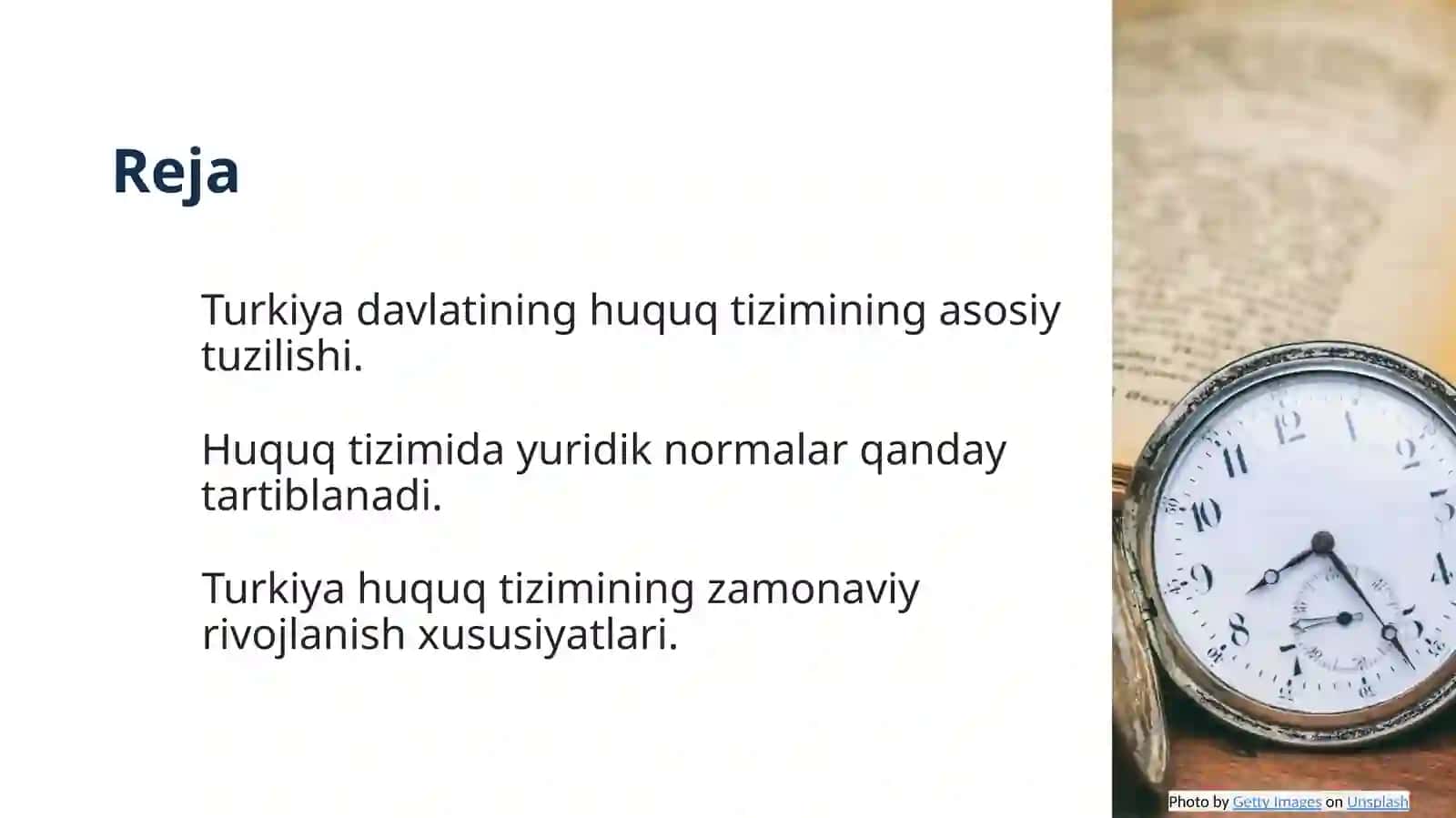 Turkiya davlatining huquq tizimi 2