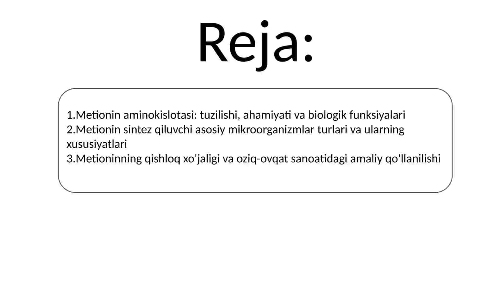 Metionin sintez qiluvchi mikroorganizmlar 2