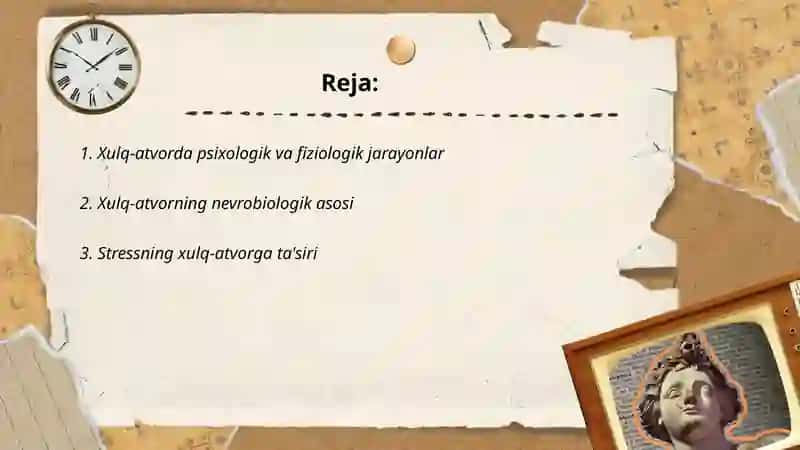 Xulq atvorning psixafiziologik asosi 2