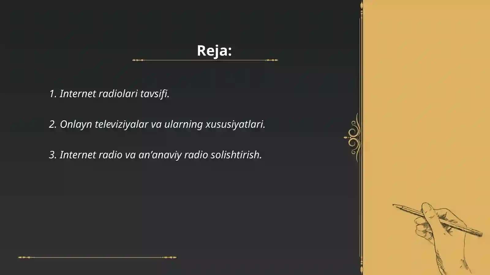 Internet radiolari tavsifi 2