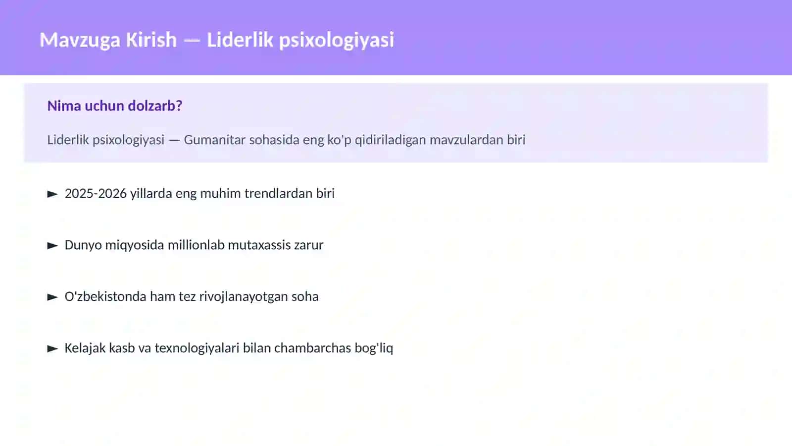 Liderlik psixologiyasi 2