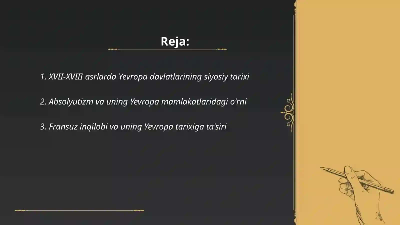 XVII-XVIII asrlarda Yevropa mamlakatlari tarixi 2