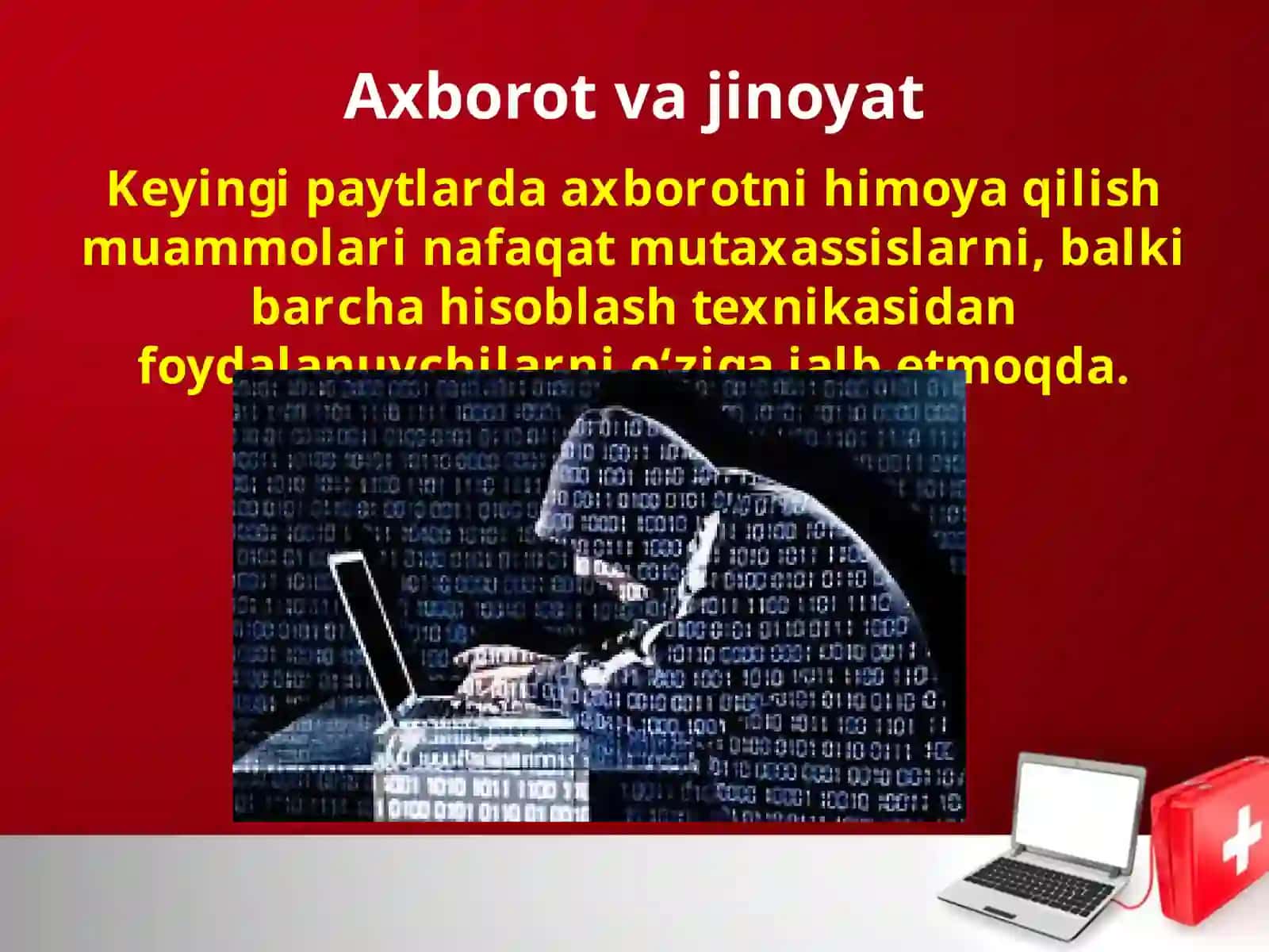 Axborotlarni himoyalash va antiviruslar haqida 2