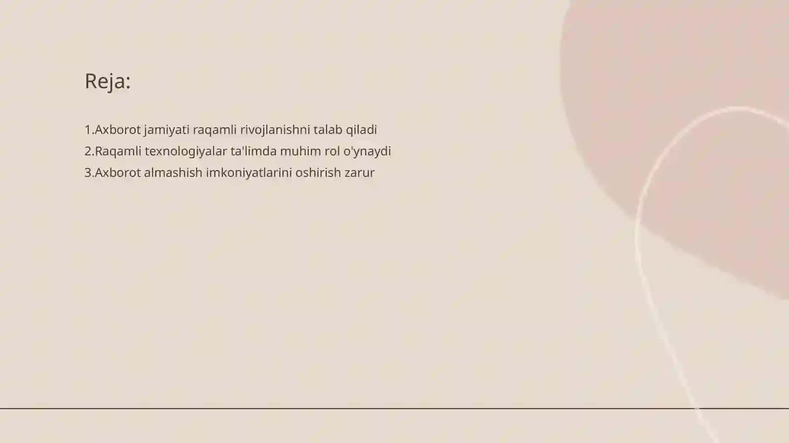 Axborot jamiyati va raqamli rivojlanish 2
