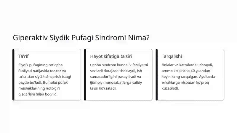 Giperaktiv Siydik Pufagi Sindromi 2