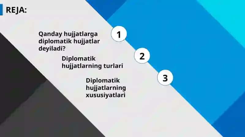 Diplomatik yozishmalarning turlari 2