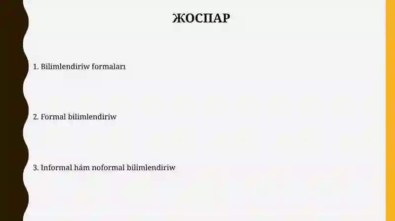 Tárbiya formalari 2