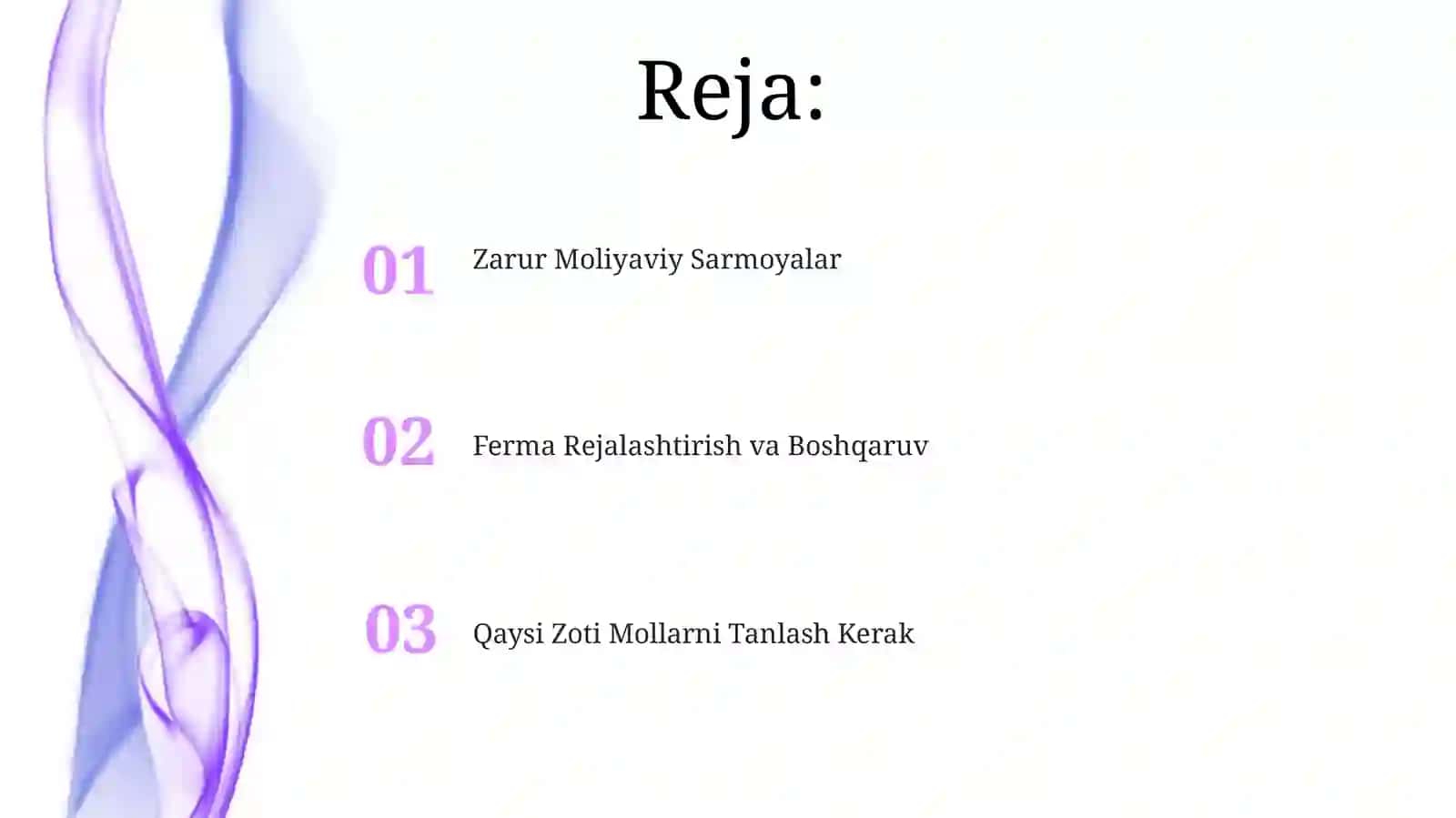 Zarur Moliyaviy Sarmoyalar 2