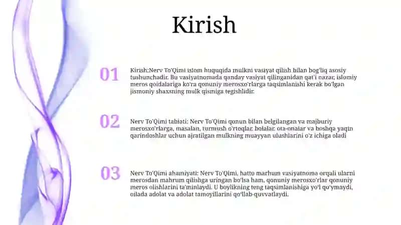 Nerv To'Qimasi 2