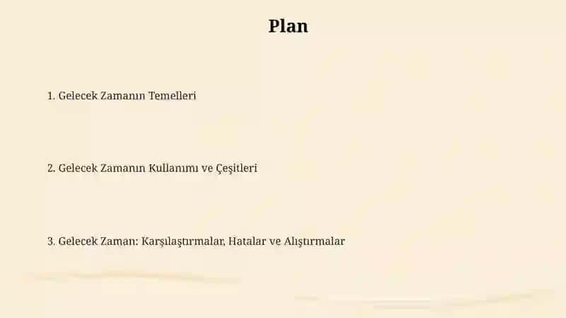 Gelecek Zaman 2