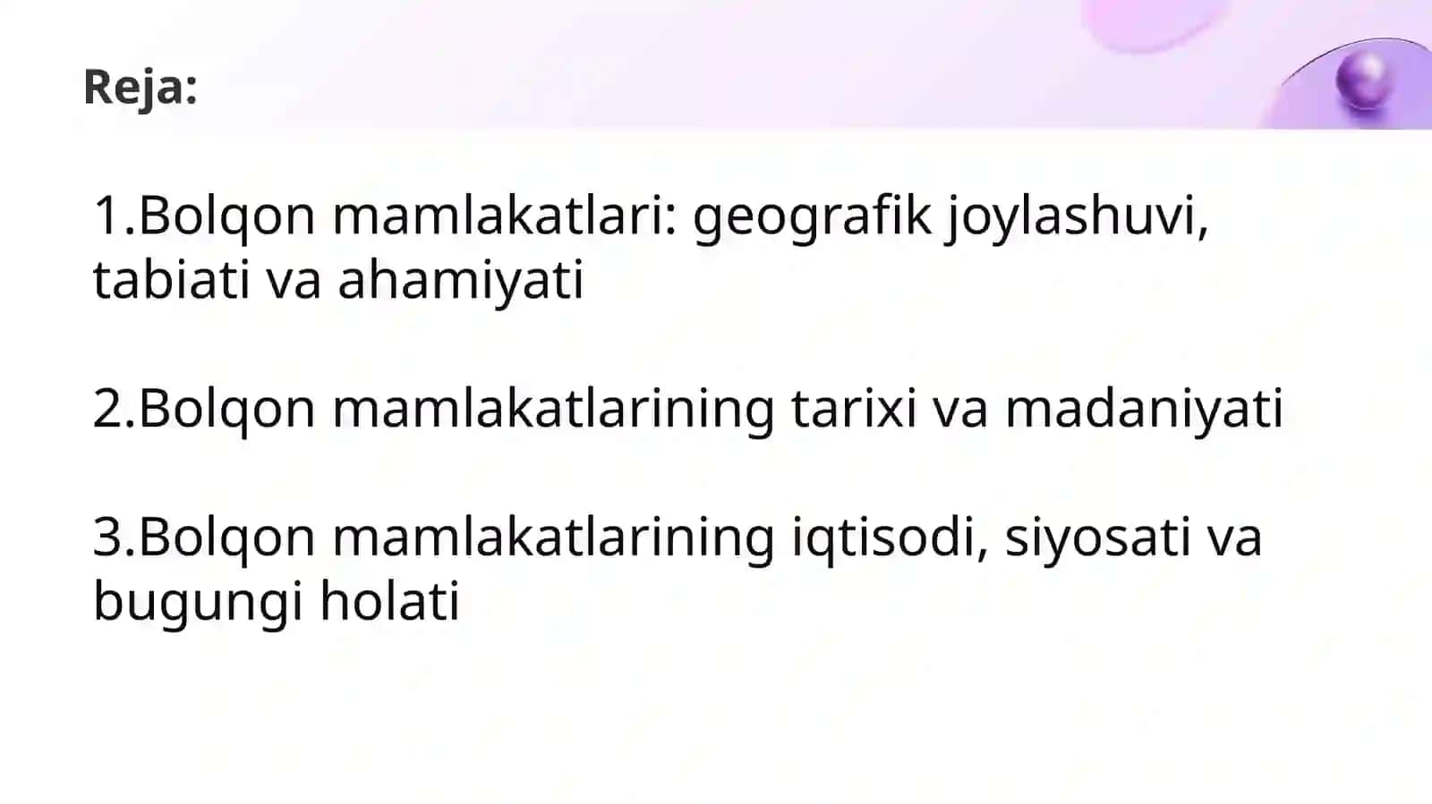 Bolqon mamlakatlari 2