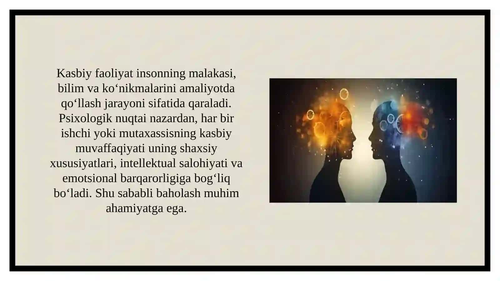 Kasbiy faoliyatni psixologik baholash 2