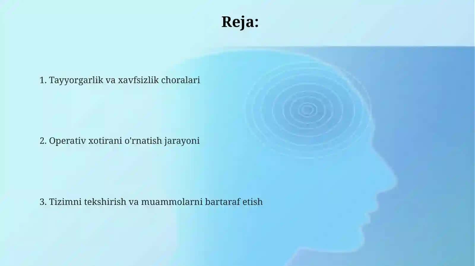Operativ xotira (RAM) o‘rnatish 2