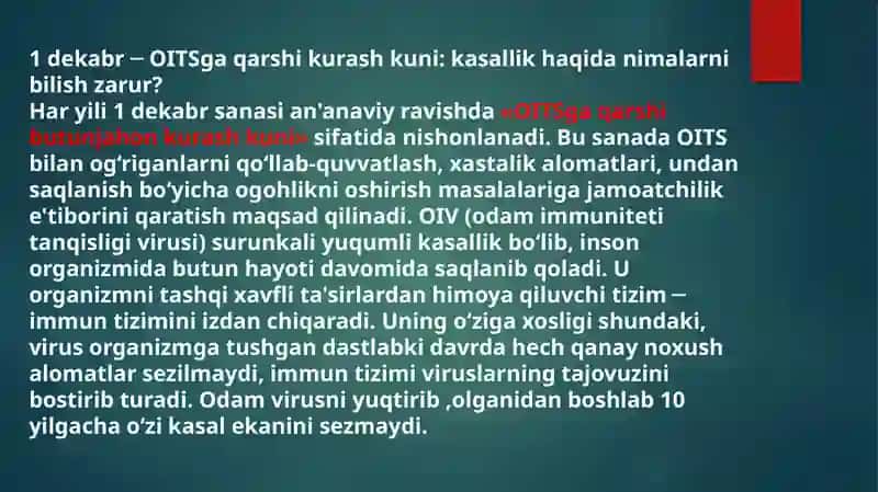 OITS - kelajakka tahdid! 2