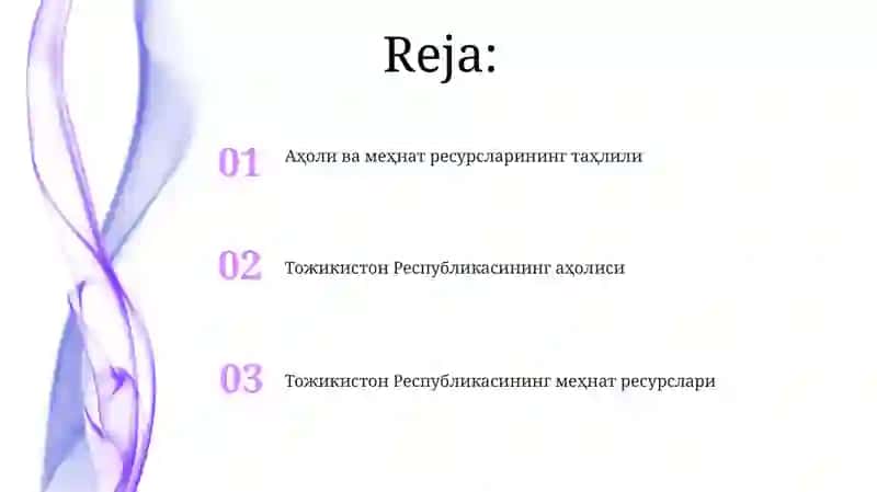 Тожикистон Республикасининг аҳолиси 2