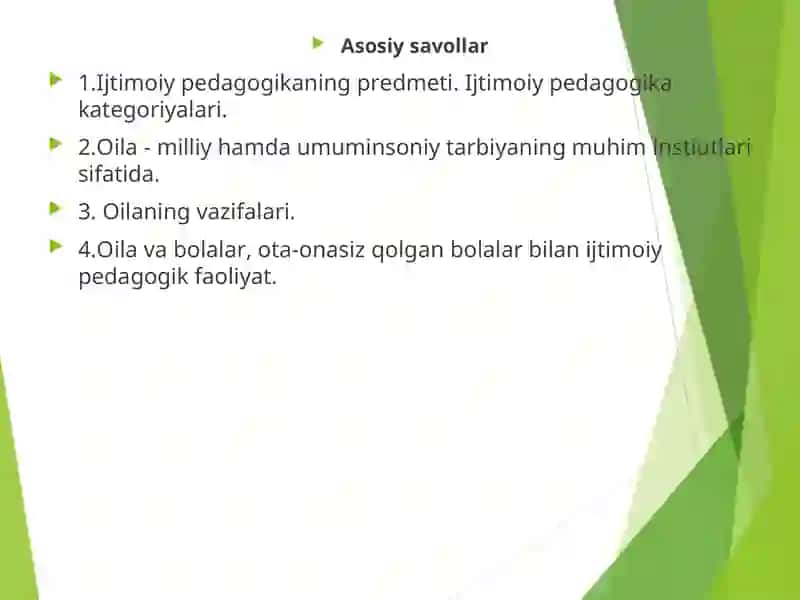 IJTIMOIY PEDAGOGIKA ASOSLARI 2