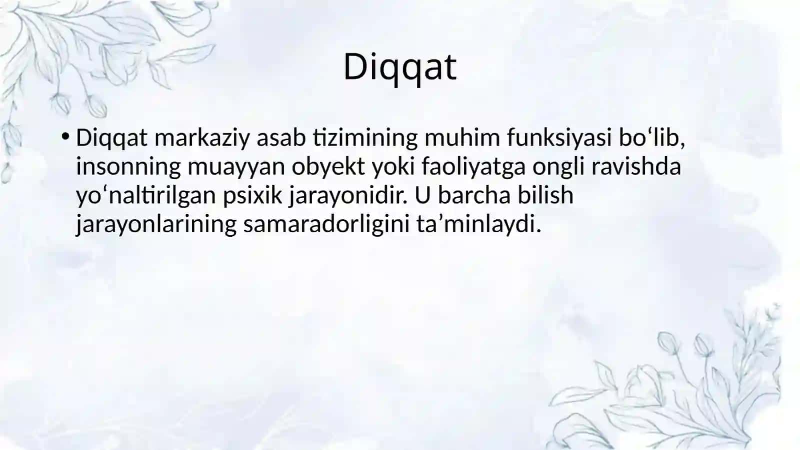 Normal fiziologiya fanidan mustaqil ishi 2