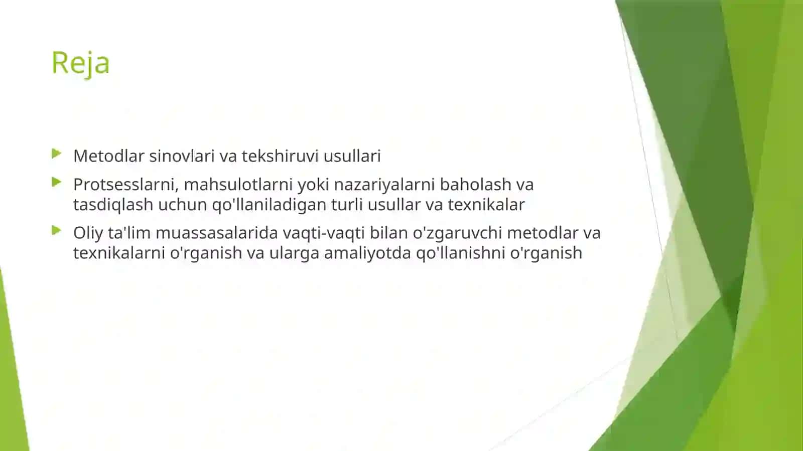 Test metodi 2