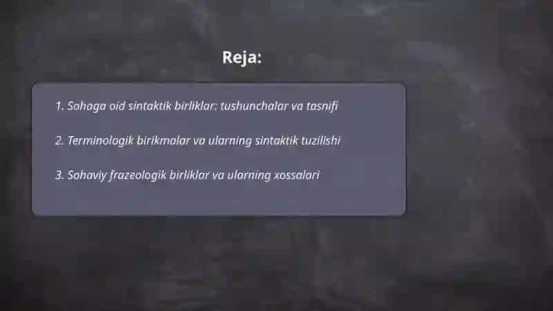 Sohaga oid sintaktik birliklar 2