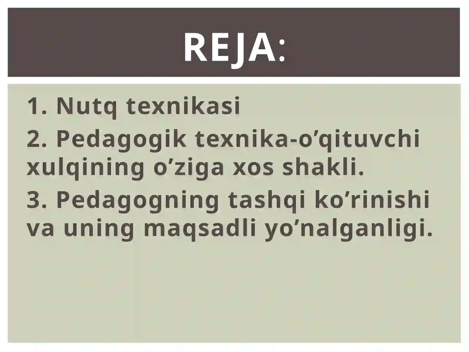 Nutq texnikasi va ma’daniyati 2