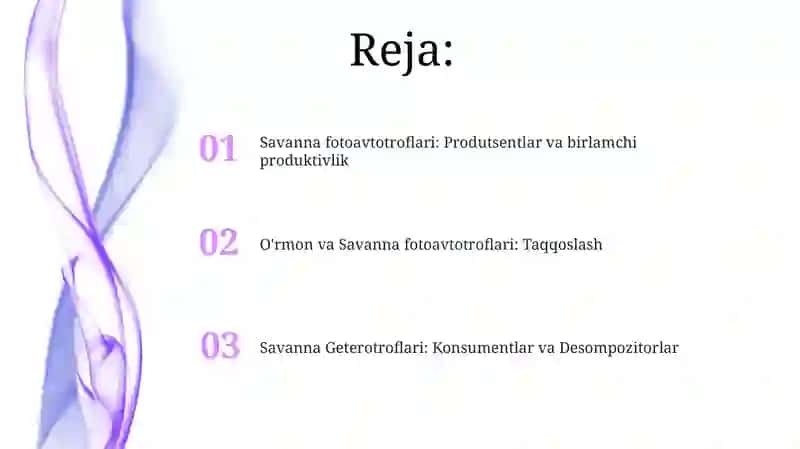 Savanna Geterotroflari 2