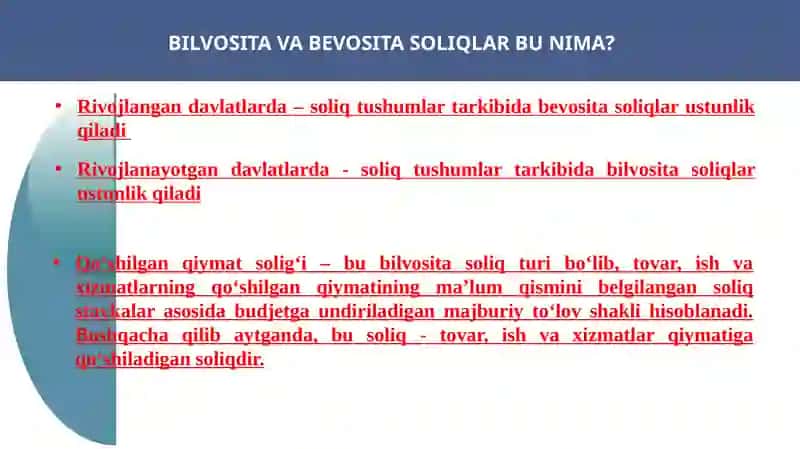 Qo‘shilgan qiymat solig‘i 2