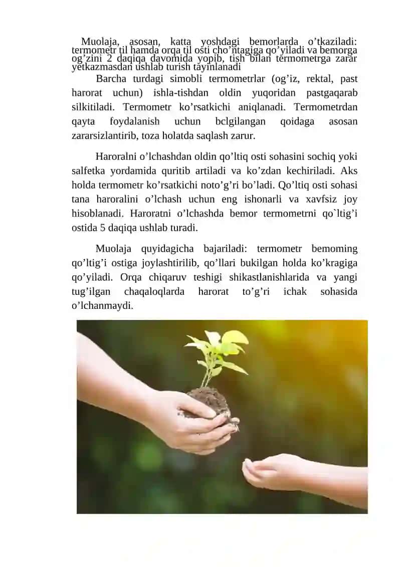 Salomatlik darajasini baxolash 2