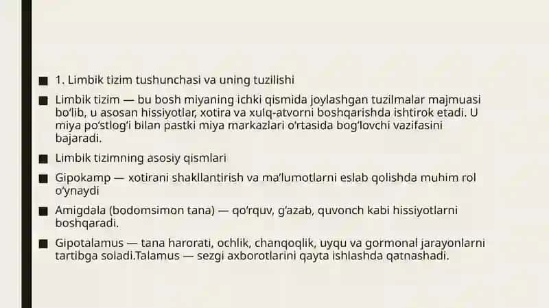 Limbik tizim 2