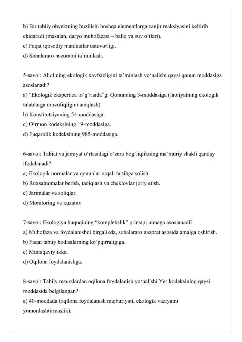 Ekologiya huquqi 2