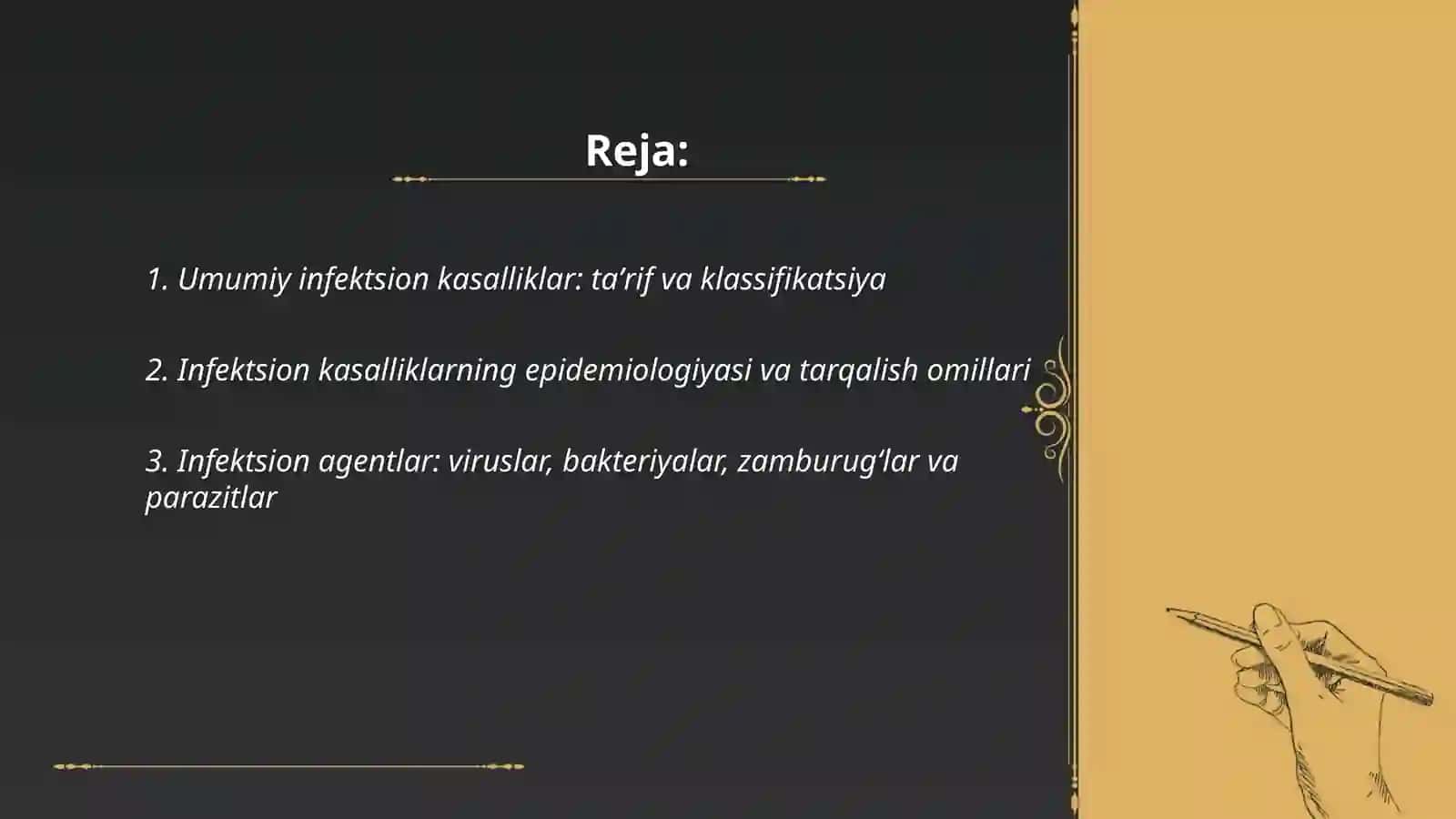 Umumiy infeksion kasalliklari 2