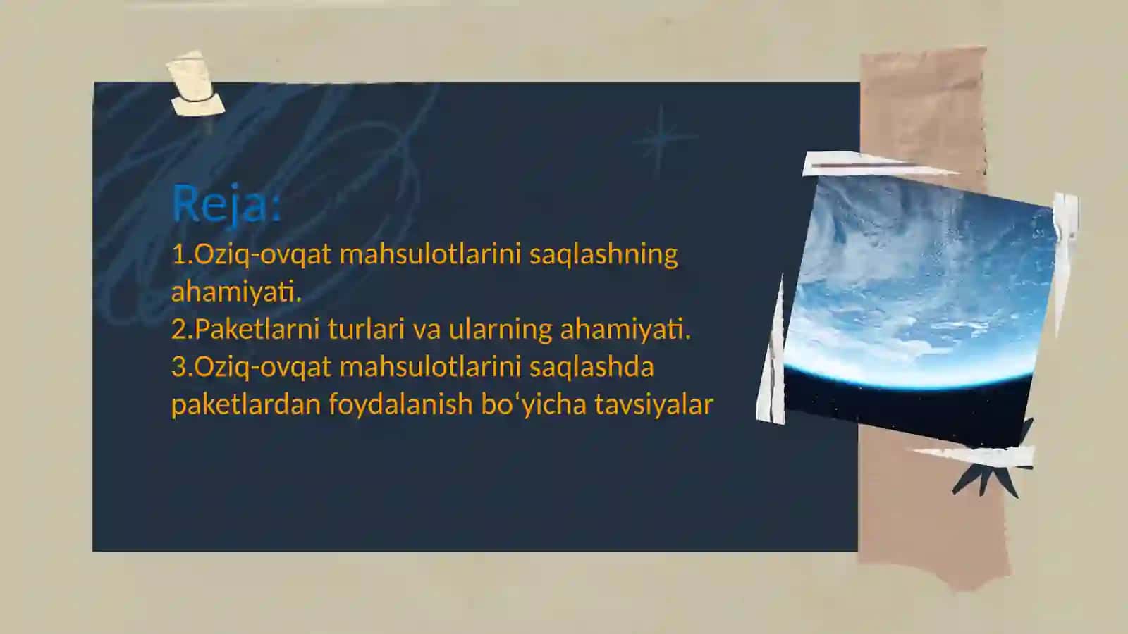 Oziq-ovqat mahsulotlarini saqlash paketlari 2