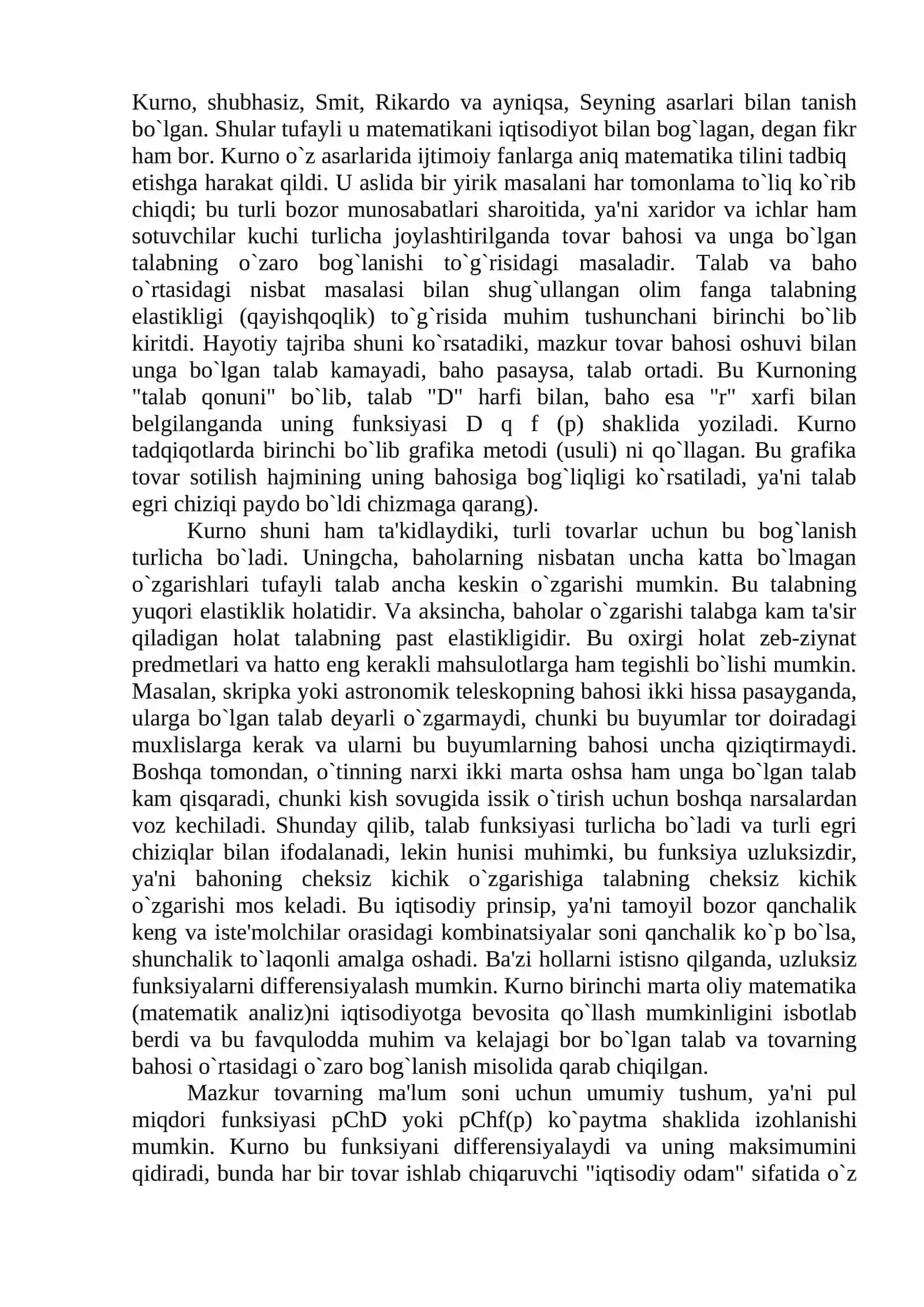 Iqtisodiyotda matematik uslublar 2