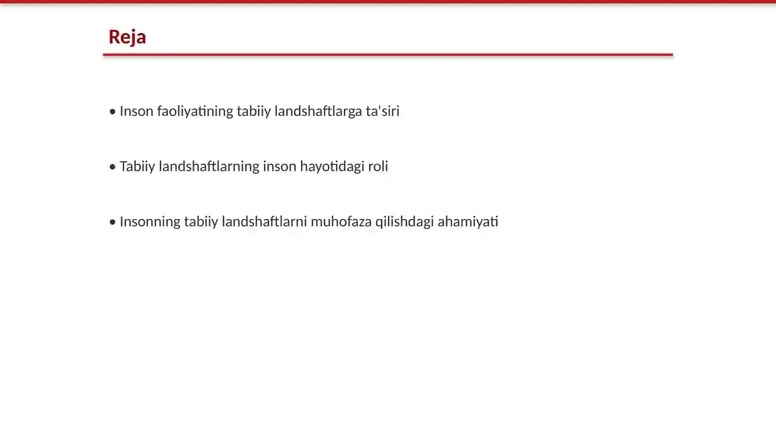 Inson va tabiiy landshaftlar 2