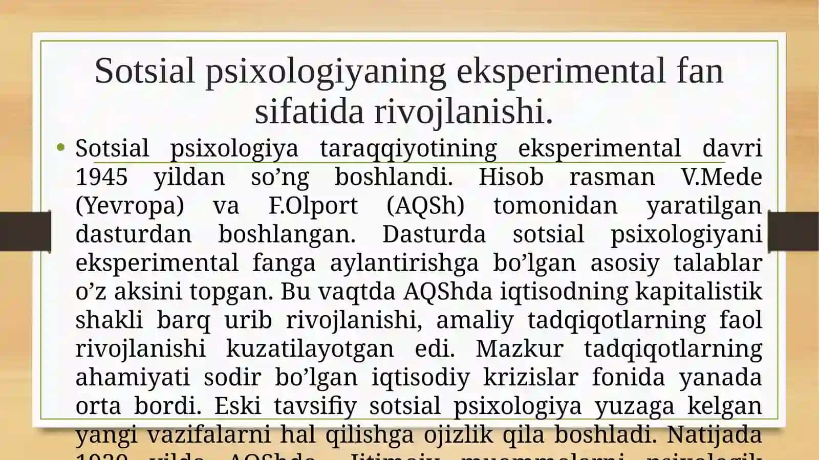 Sotsial Psixologiyada Sotsiometriya 2