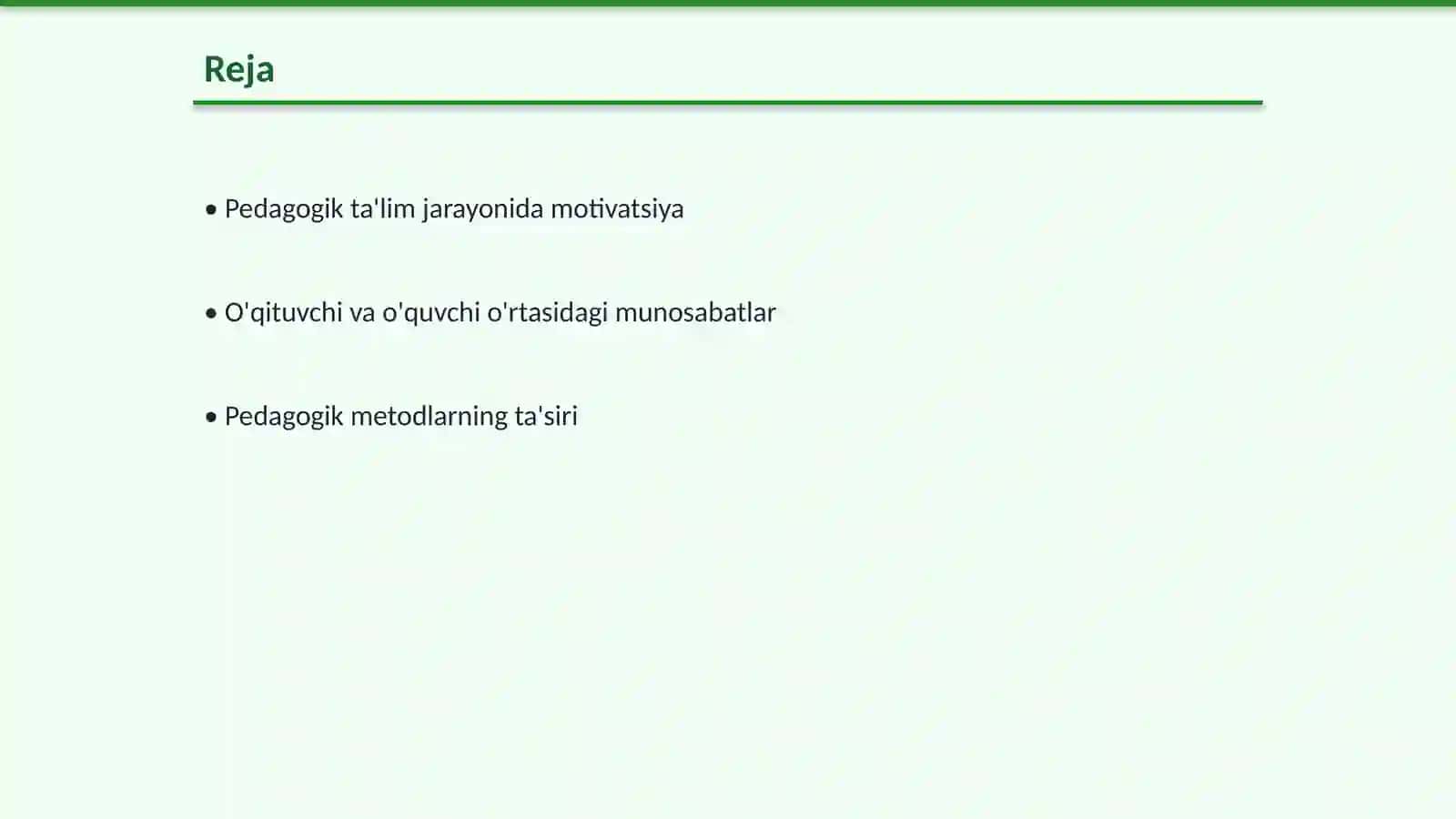 Pedagogik faoliyatda muvaffaqiyat omillar 2