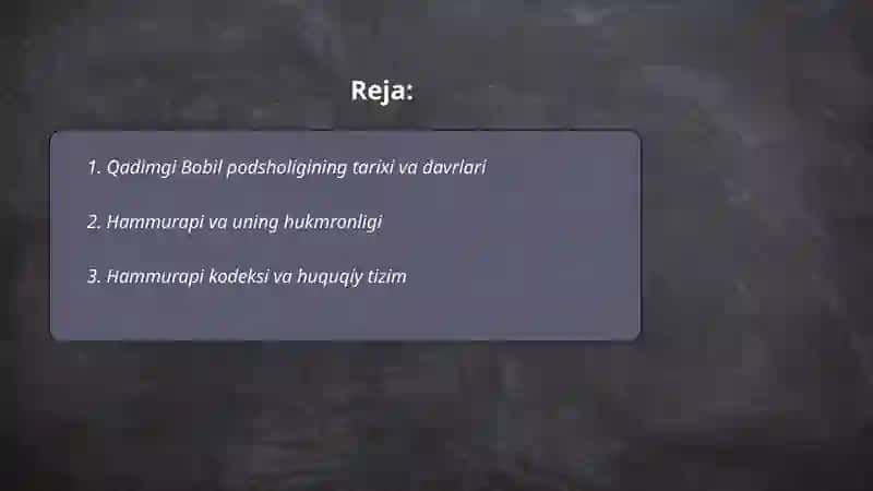 Qadimgi Bobil podsholigi 2