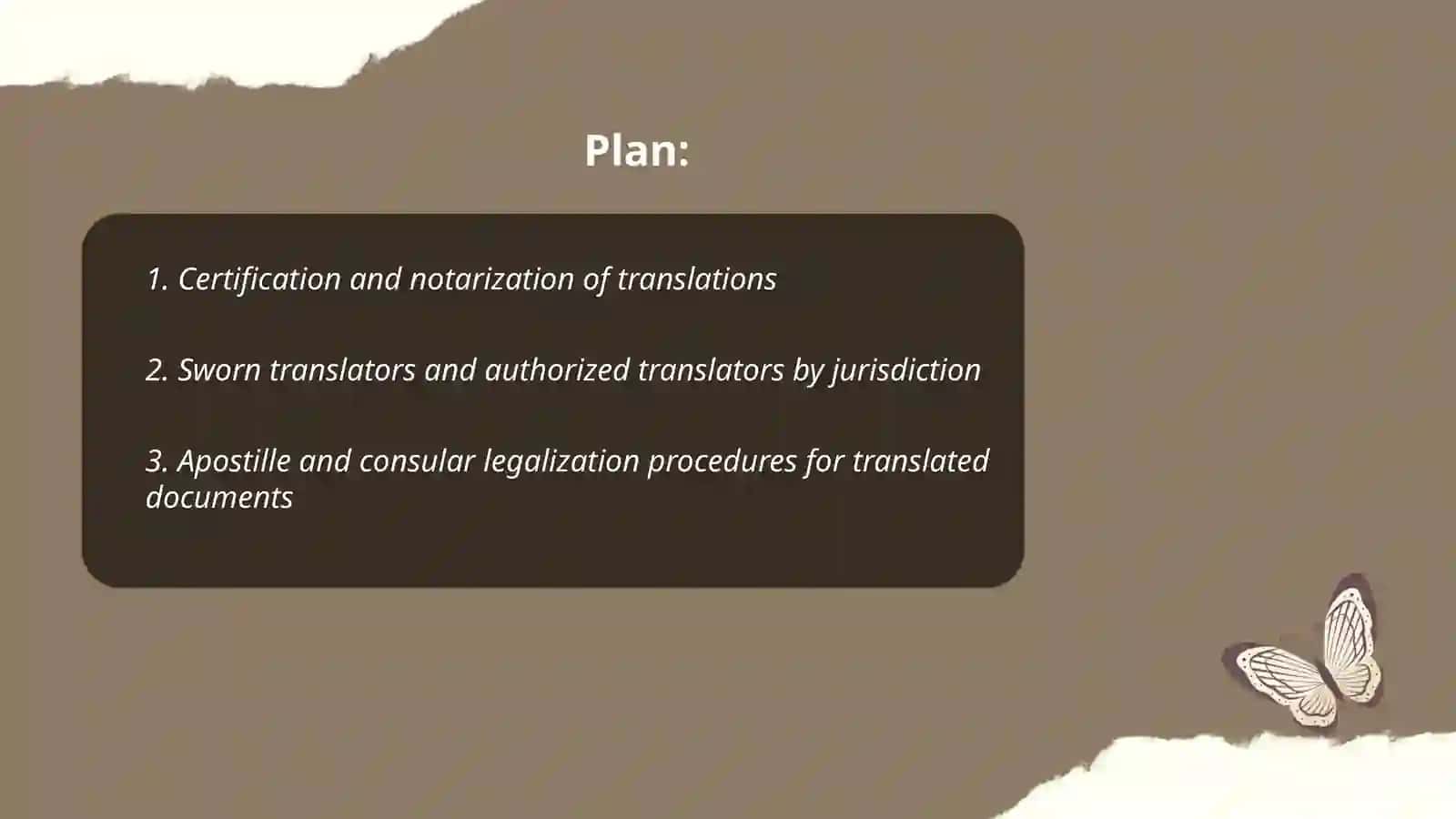 Translation of official documents 2