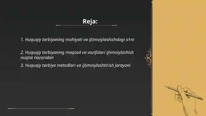 Huquqiy Tarbiya 2